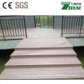 New technology Outdoor Wood Plastic composite decking materials, WPC flooring